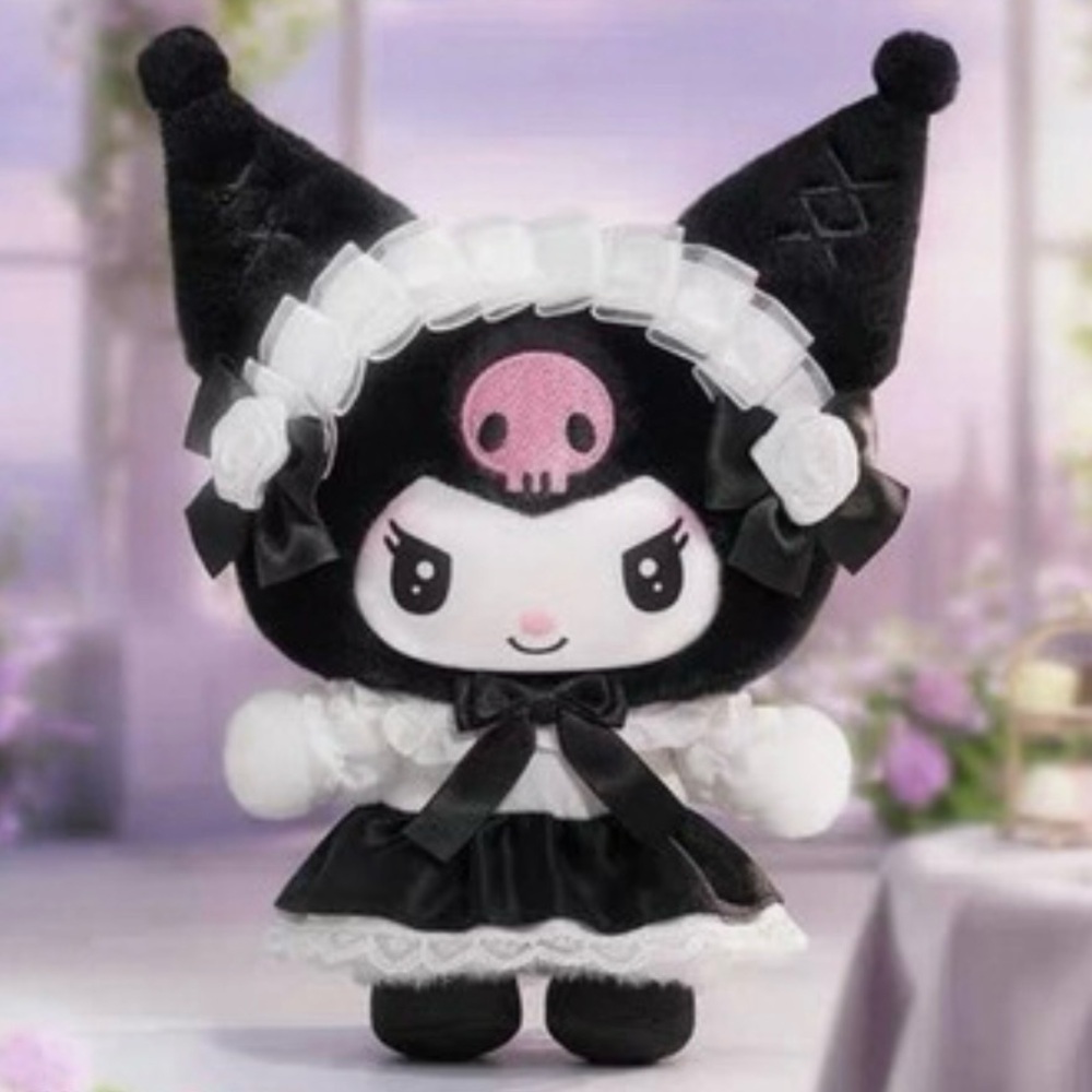 Sanrio Characters Angel Garden Series Vinyl Plush Pendant - Kuromi Prom Angel